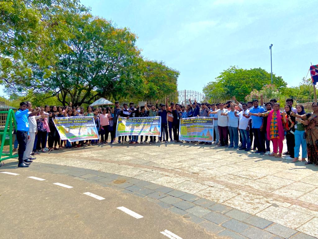 Kings International Medical Academy's Plastic Ban Rally: A Message of Hope for the Environment